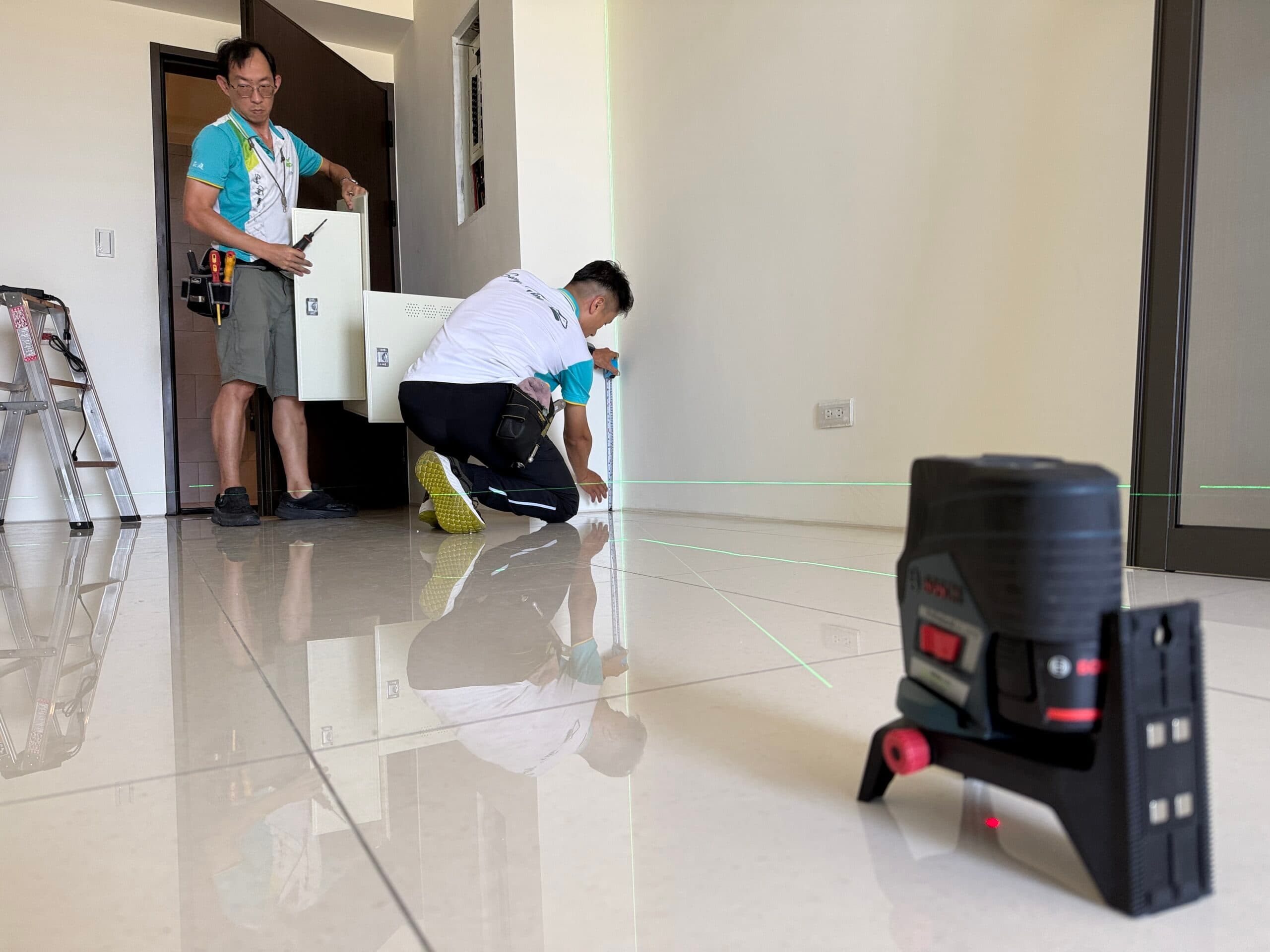 地面水平度檢查