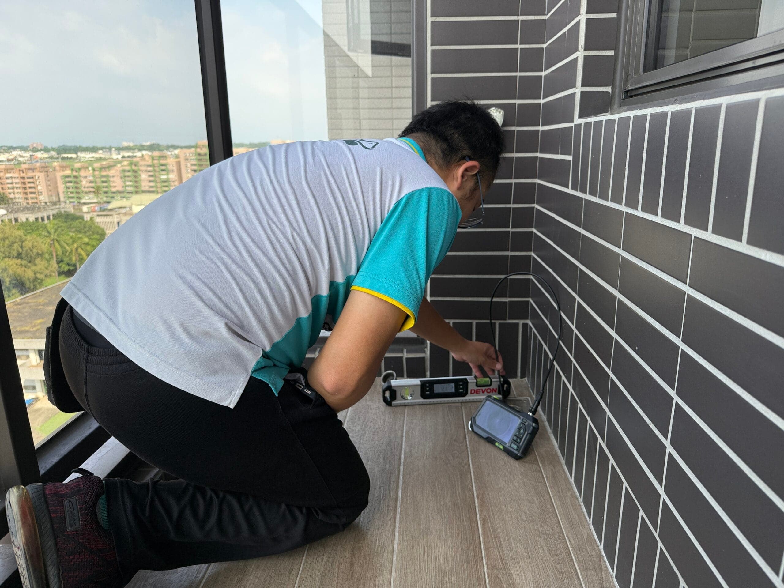 排水孔內視鏡檢測