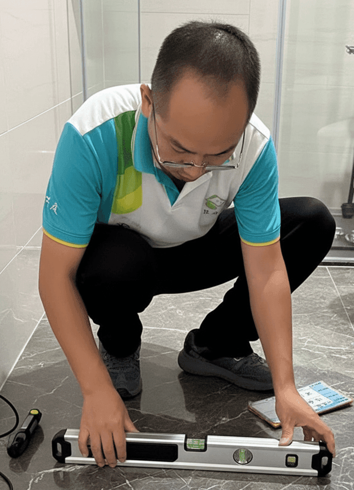 菘庭驗屋師現場檢測